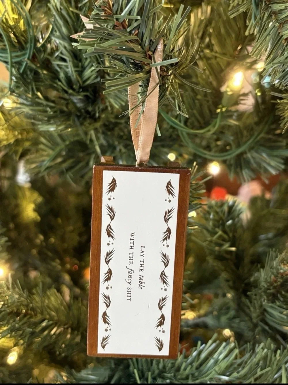 BUT YOU TOLERATE IT *Taylor Swift* New In Box Ornament